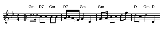 Finn Pals Hoijakka Medley - staff notation