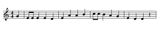 Finnegan's Wake - staff notation