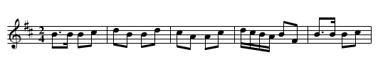 Finnish Polka - staff notation
