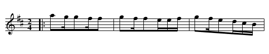 Finnskogspols - staff notation