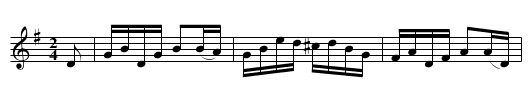 Firemen's Reel [2] - staff notation