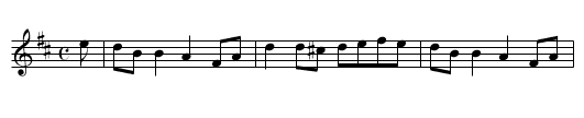 First Month of Summer - staff notation