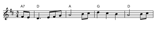 First Nowell, The - staff notation