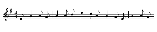 Fisher Boy - Parsons - staff notation