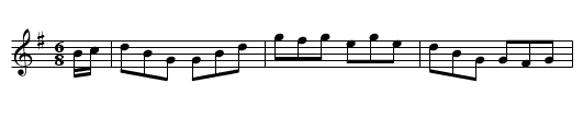 Fisherman's Lilt, The - staff notation