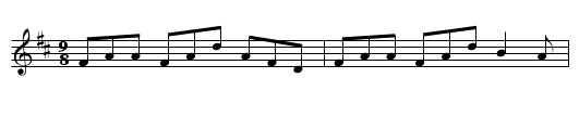 Fisherman's - staff notation