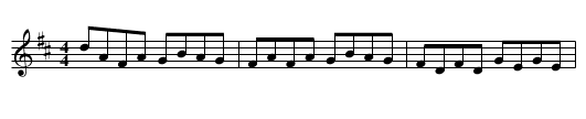Fisher’s Hornpipe. JBs.028 - staff notation