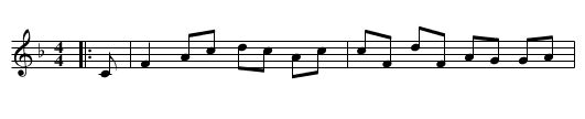 Fishers Wedding - staff notation