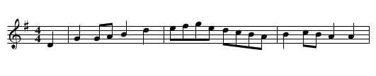 Five Miles Out of Town [2] - staff notation