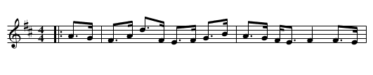 Five Minute Strathspey - staff notation