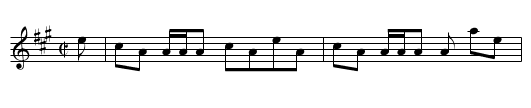 Flaggen, The - staff notation