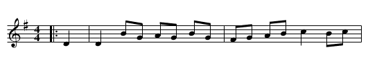 Flannel Jacket - staff notation