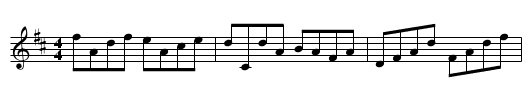 Flax in Bloom, The - staff notation