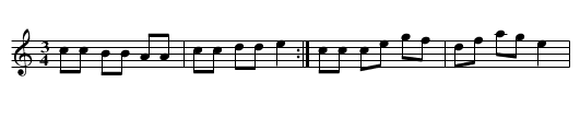 Flickan st&aring;r p&aring; golvet - staff notation
