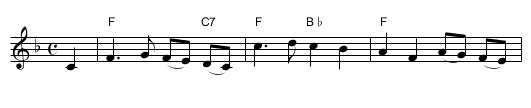 flight of the earls, The  - staff notation
