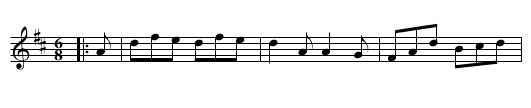 Flight, The - staff notation