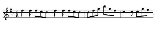 Flirtation - staff notation