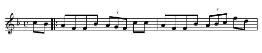 Flogging Reel, The - staff notation