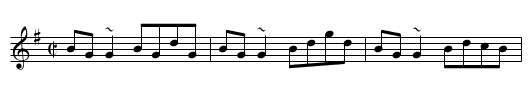 Flogging - staff notation