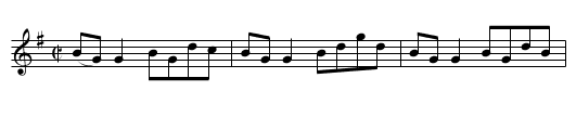 Floging Reel, The - staff notation
