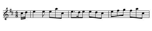 Floors Castle - staff notation