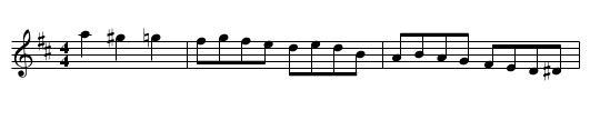 Flop Eared Mule - staff notation