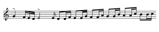 Floréu (MQ 054) - staff notation