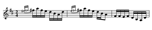 Florida Blues - staff notation