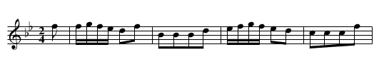 FLORIDA QUICKSTEP - staff notation