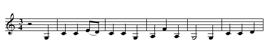 Flow Gently Sweet Afton - staff notation
