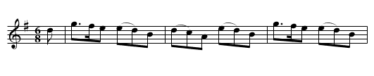 Flower Girl - staff notation