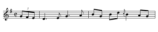 Flower of Edinburgh - staff notation