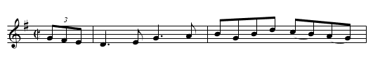 Flower of Edinburgh - staff notation