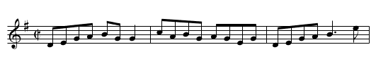 Flower of the Flock, The - staff notation