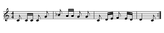 Flowers in the valley - Gilbert - staff notation