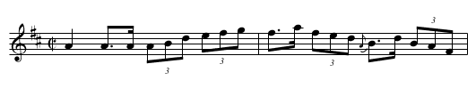 Flowers of the Forest [2], The - staff notation
