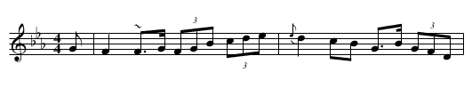 Flowers of the Forest, The  - staff notation