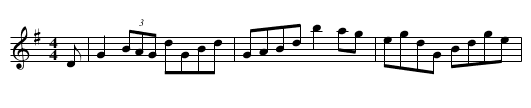 Flowing Tide [1], The - staff notation