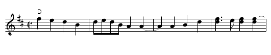 Fly Around - staff notation