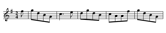 Fly. VWMLa.249, The - staff notation