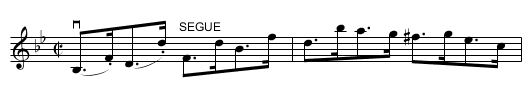 Fly-By-Night (Lancashire) -- Clog - staff notation