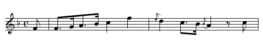Foggy Dew, The [4] - staff notation