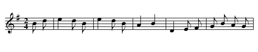 Foggy Dew, The - staff notation