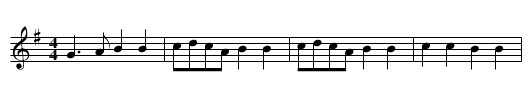 Follow Your Lovers - staff notation