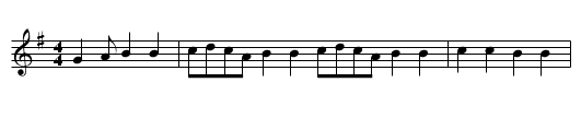 Follow Your Lovers - staff notation