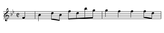 Folly as it Flies - staff notation