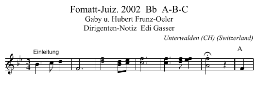 Fomatt-Juiz. 2002  Bb  A-B-C - staff notation
