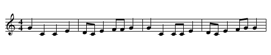 Foolish boy - Radford - staff notation