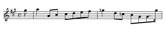 Foot It Feathy - staff notation
