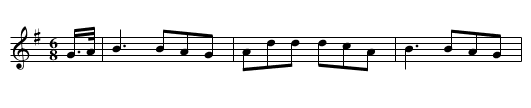 Foot of the Mountain - staff notation